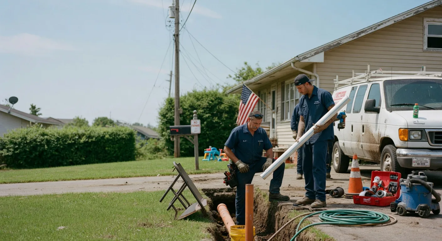 Clogged Drain Repair in Brownsville, KY